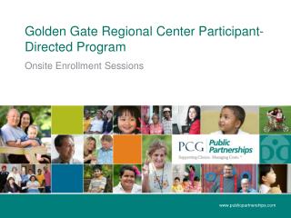 Golden Gate Regional Center Participant-Directed Program