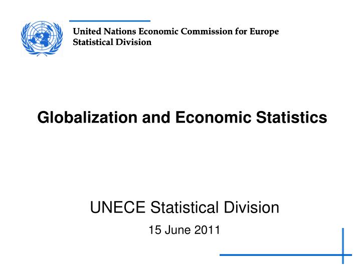 globalization and economic statistics