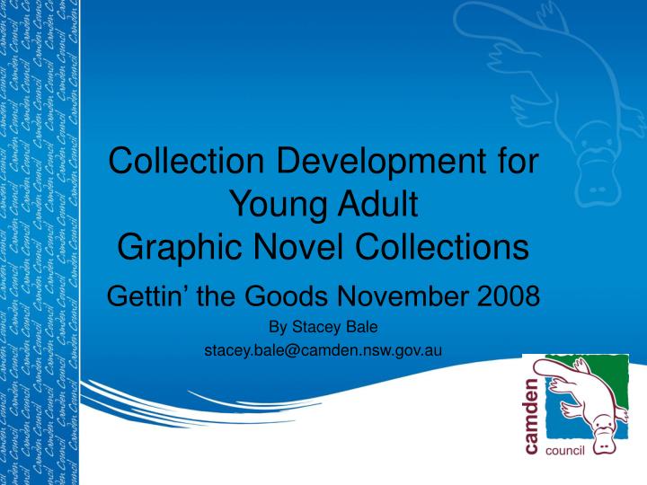 collection development for young adult graphic novel collections