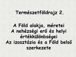 term szetf ldrajz 2