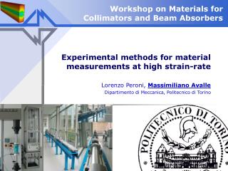 Experimental methods for material measurements at high strain-rate