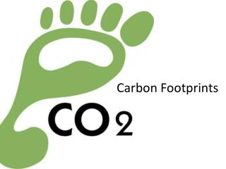 Carbon Footprints