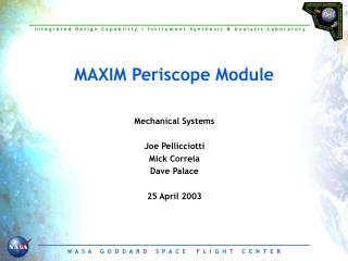 MAXIM Periscope Module