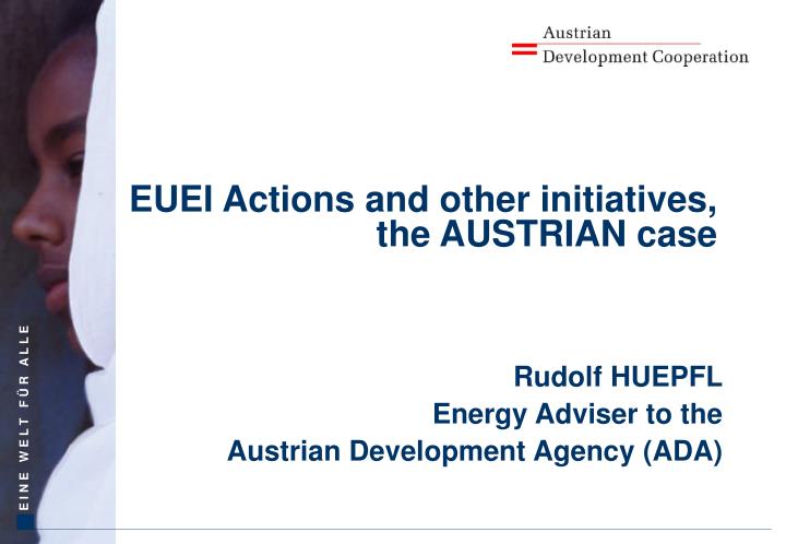 euei actions and other initiatives the austrian case