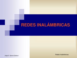 redes inal mbricas
