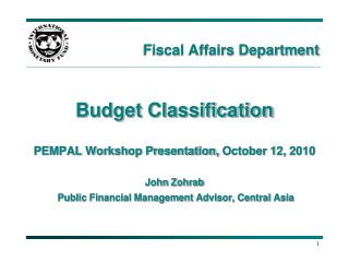 Fiscal Affairs Department