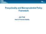 Procyclicality and Macroprudential Policy Framework - slide 1