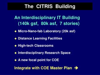 The CITRIS Building