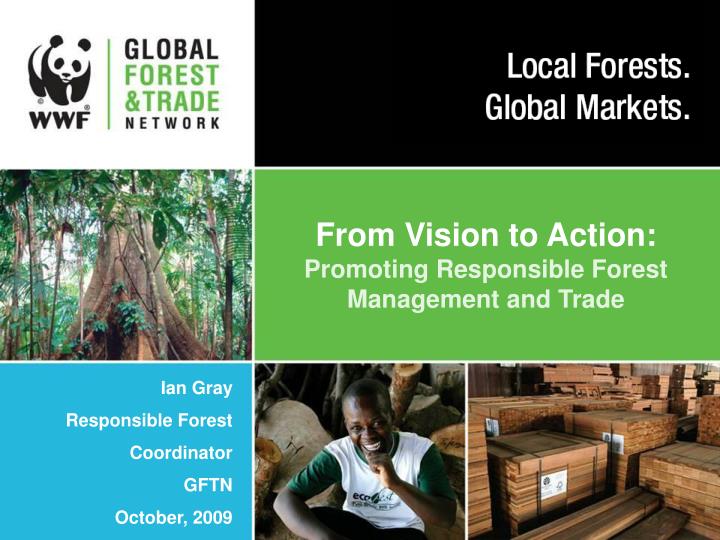 from vision to action promoting responsible forest management and trade