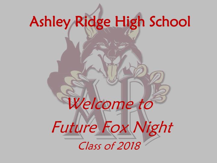 ashley ridge high school