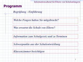 programm