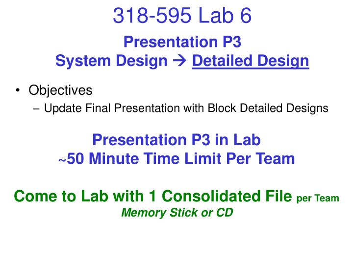 presentation p3 system design detailed design