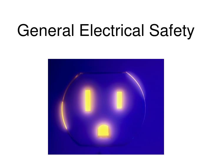 general electrical safety