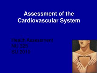 Assessment of the Cardiovascular System