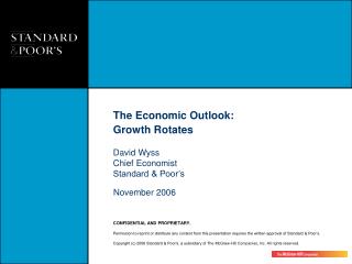 The Economic Outlook: Growth Rotates