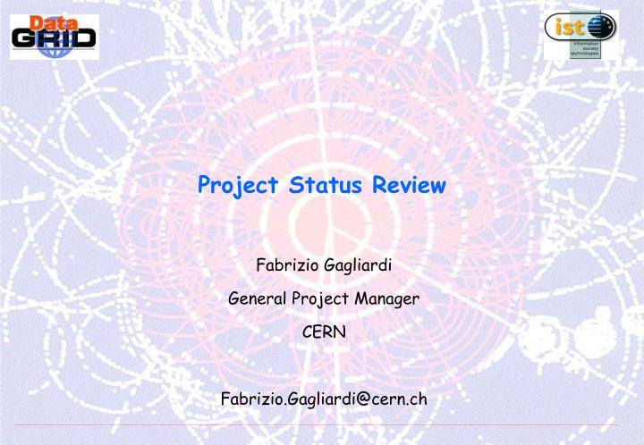 project status review