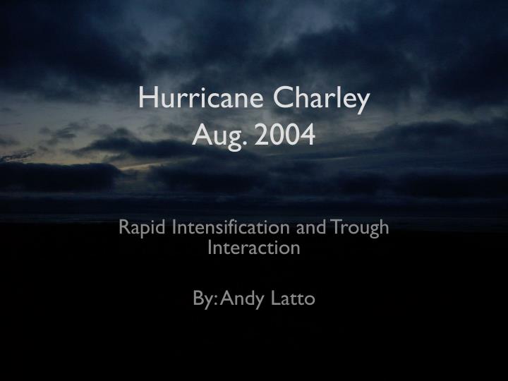 hurricane charley aug 2004