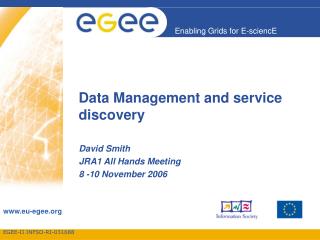 Data Management and service discovery