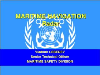 MARITIME NAVIGATION Radar