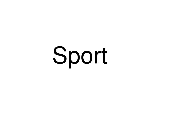 sport