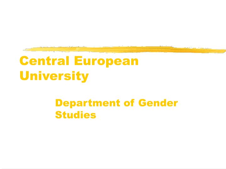 central european university