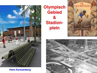 olympisch gebied stadion plein