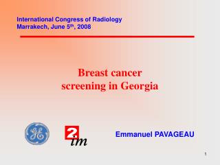 Breast cancer screening in Georgia