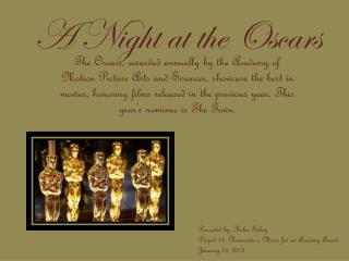 A Night at the Oscars