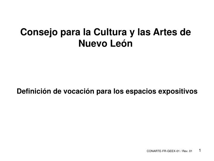 consejo para la cultura y las artes de nuevo le n