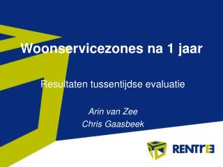 woonservicezones na 1 jaar