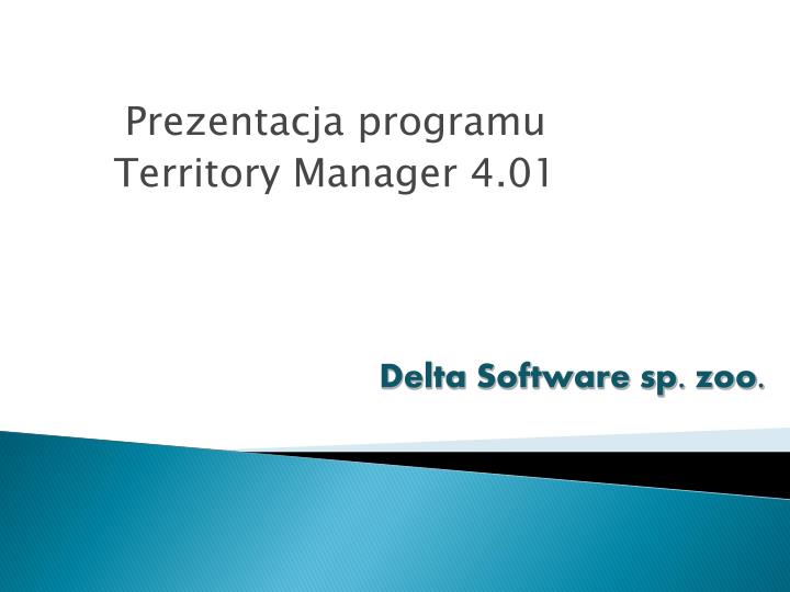 prezentacja programu territory manager 4 01