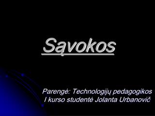 s vokos