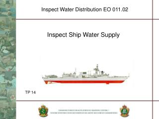 Inspect Water Distribution EO 011.02
