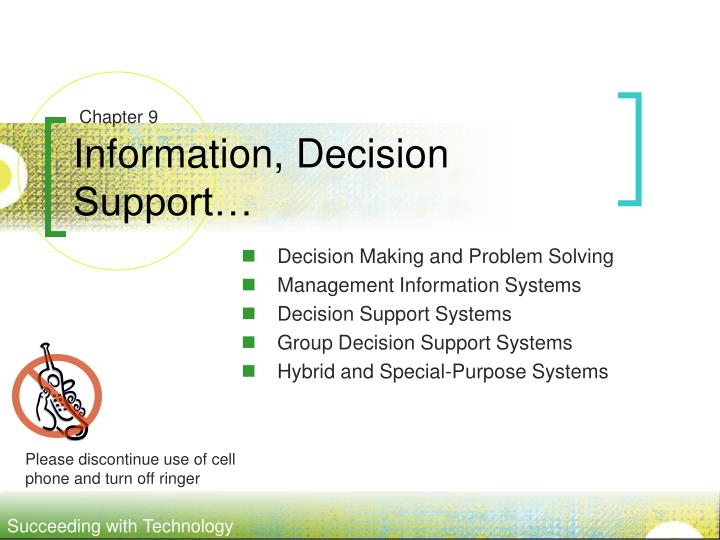 information decision support