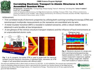 Correlating Electronic Transport to Atomic Structures in Self-Assembled Quantum Wires