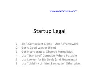 Startup Legal