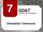 Orientation Tolerances - slide 1