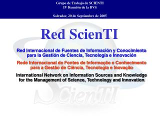 red scienti