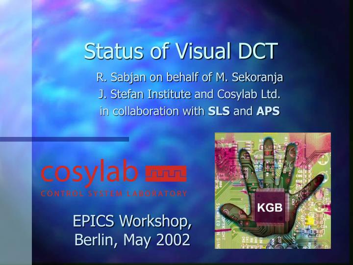 status of visual dct