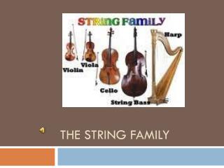 The String Family