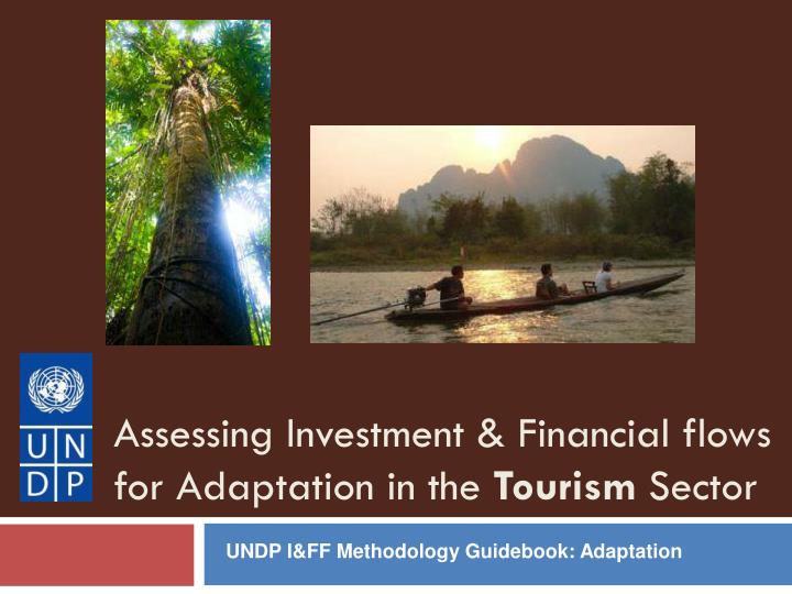 assessing investment financial flows for adaptation in the tourism sector