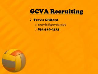 GCVA Recruiting