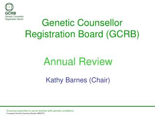Genetic Counsellor Registration Board (GCRB)