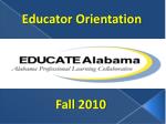 Enhancing EDUCATEAlabama for Educators: Refining Process & Tools for Effective Feedback and Development - slide 1