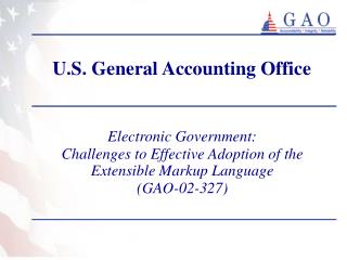 U.S. General Accounting Office