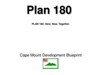 Cape Mount Development Blueprint