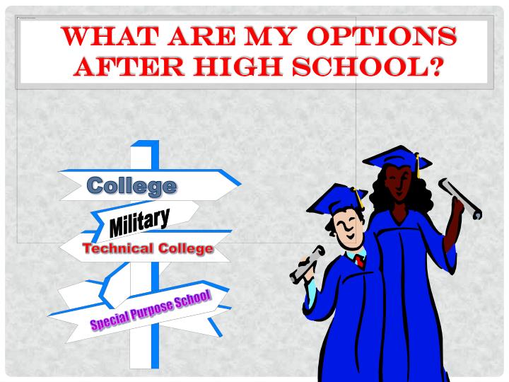 what are my options after high school