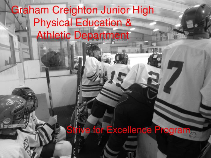 graham creighton junior high physical education athletic department