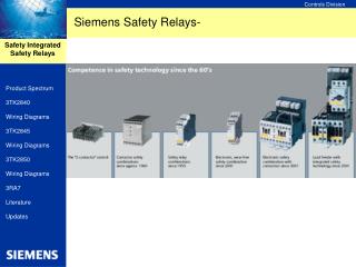 Siemens Safety Relays-
