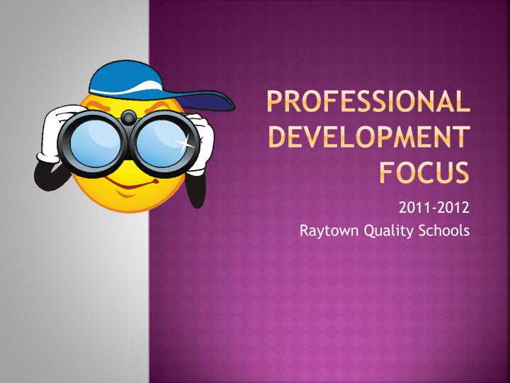 professional development focus